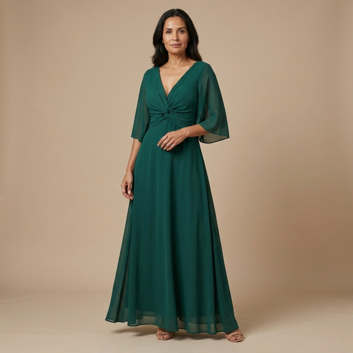 Carmen | Vestido Chiffon Escote en V