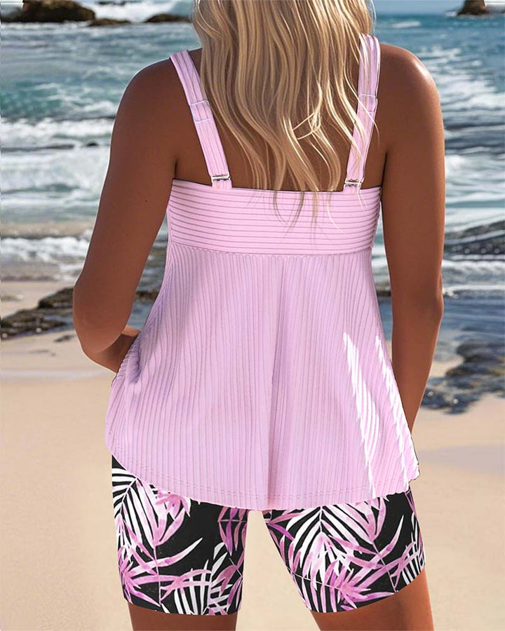 Pastora | Conjunto de tankini colorido