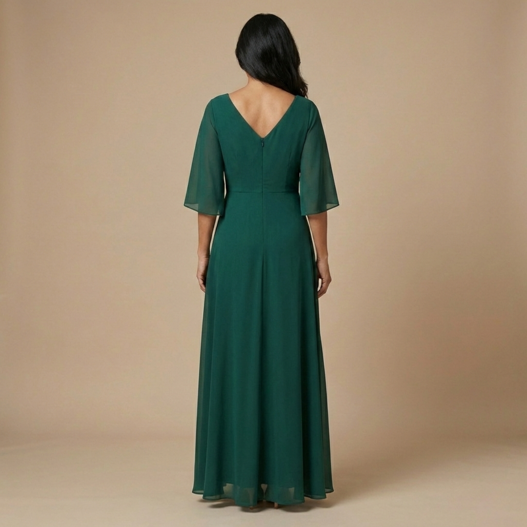 Carmen | Vestido Chiffon Escote en V