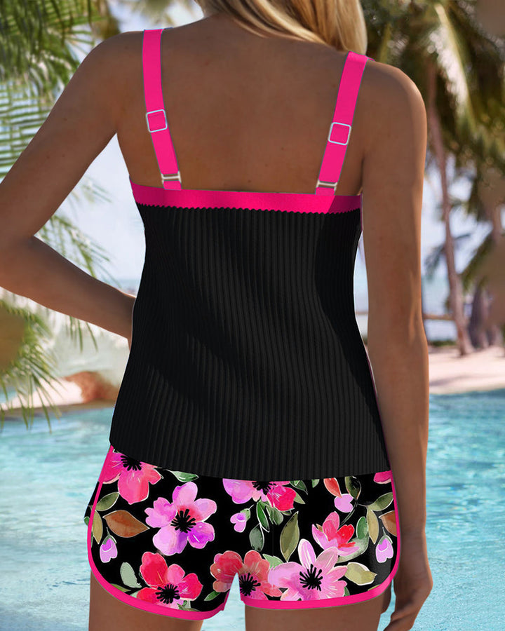 Estrella | Conjunto de Tankini de Dos Piezas Elegante