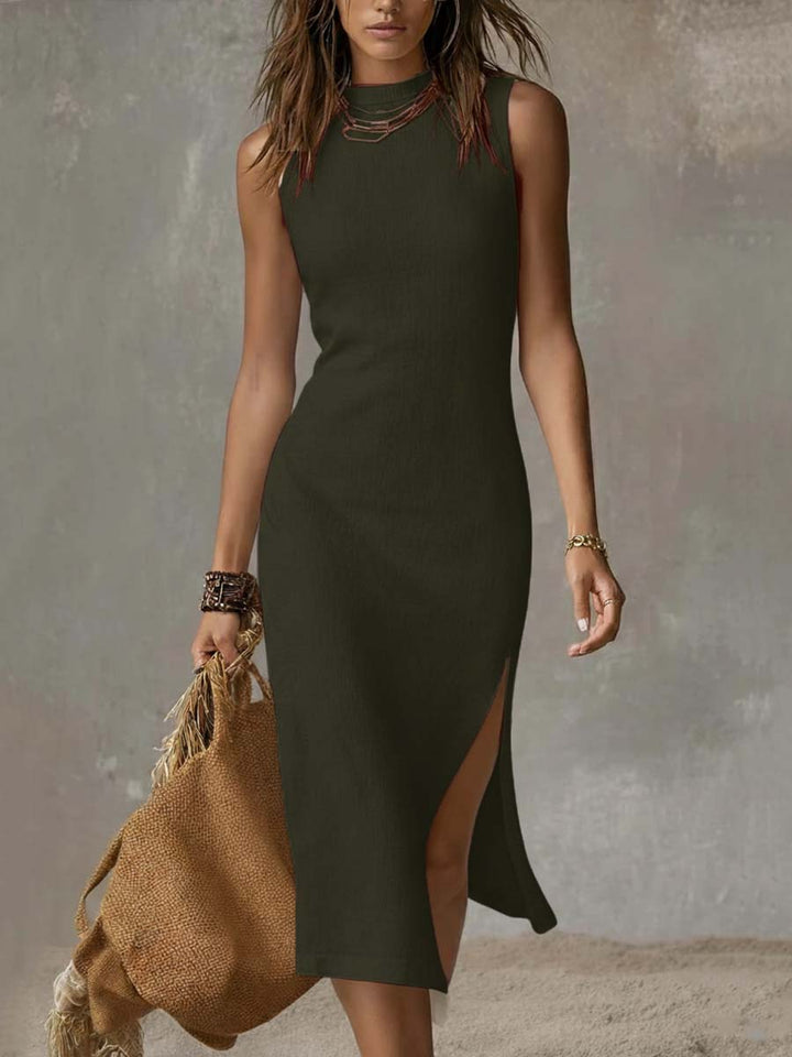 Valentina | Vestido midi sin cuello