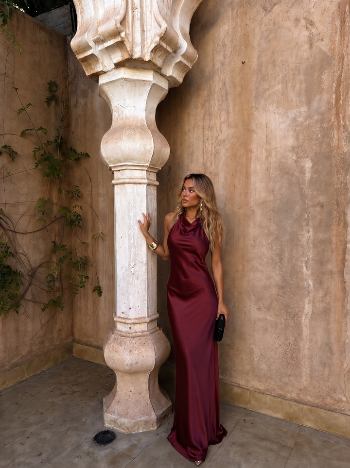 Beatriz | Vestido Largo Estilo Oriental