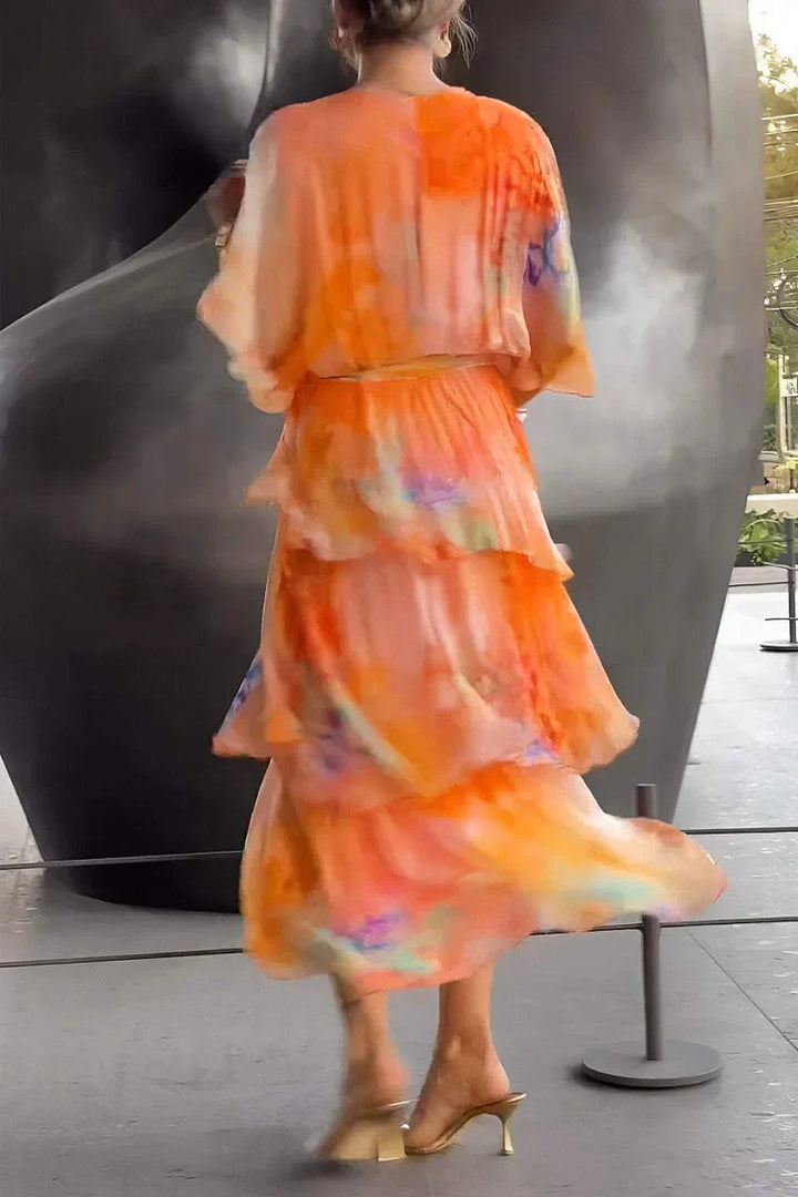 Helena | Vestido de gasa elegante
