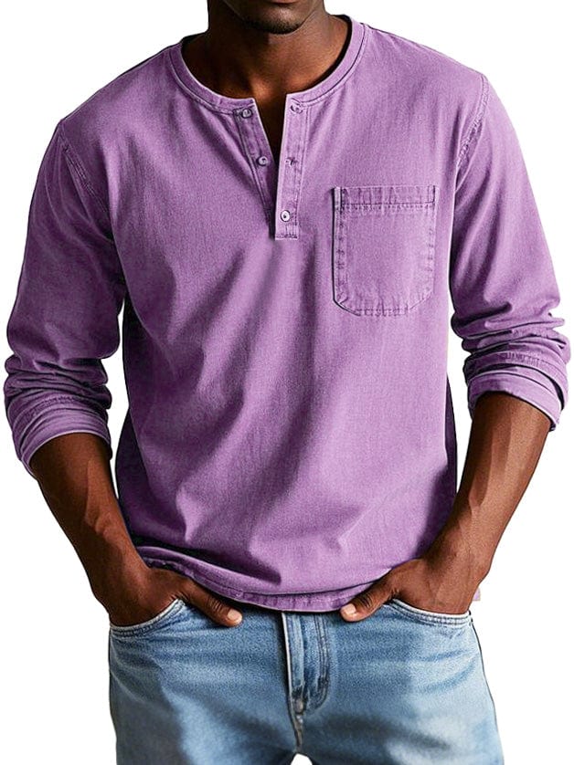 Salvador | Suéter Henley Vintage