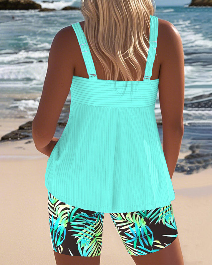 Pastora | Conjunto de tankini colorido