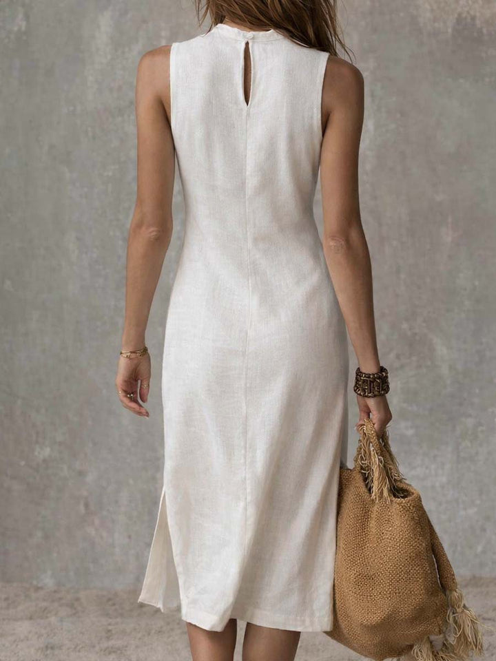 Valentina | Vestido midi sin cuello