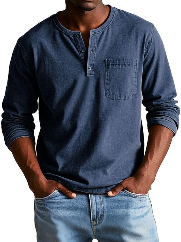 Salvador | Suéter Henley Vintage