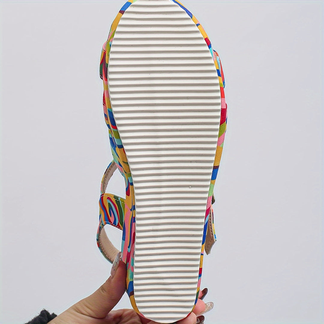Esther | Sandalias de plataforma con tira en el tobillo