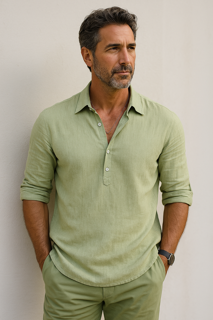 Renato | Camisa de lino Premium