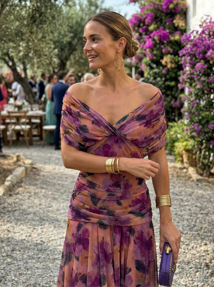 Nora | Vestido Largo Escote en V