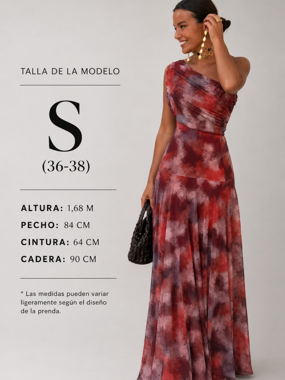 Lucía | Vestido Largo Hombro Caído