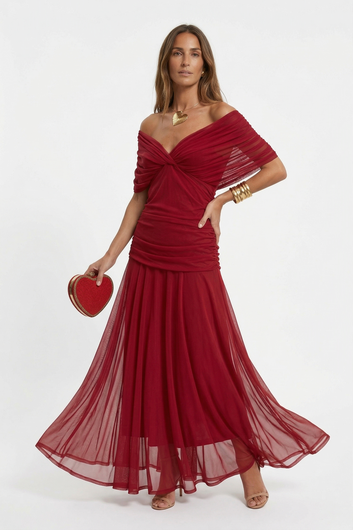 Nora | Vestido Largo Escote en V