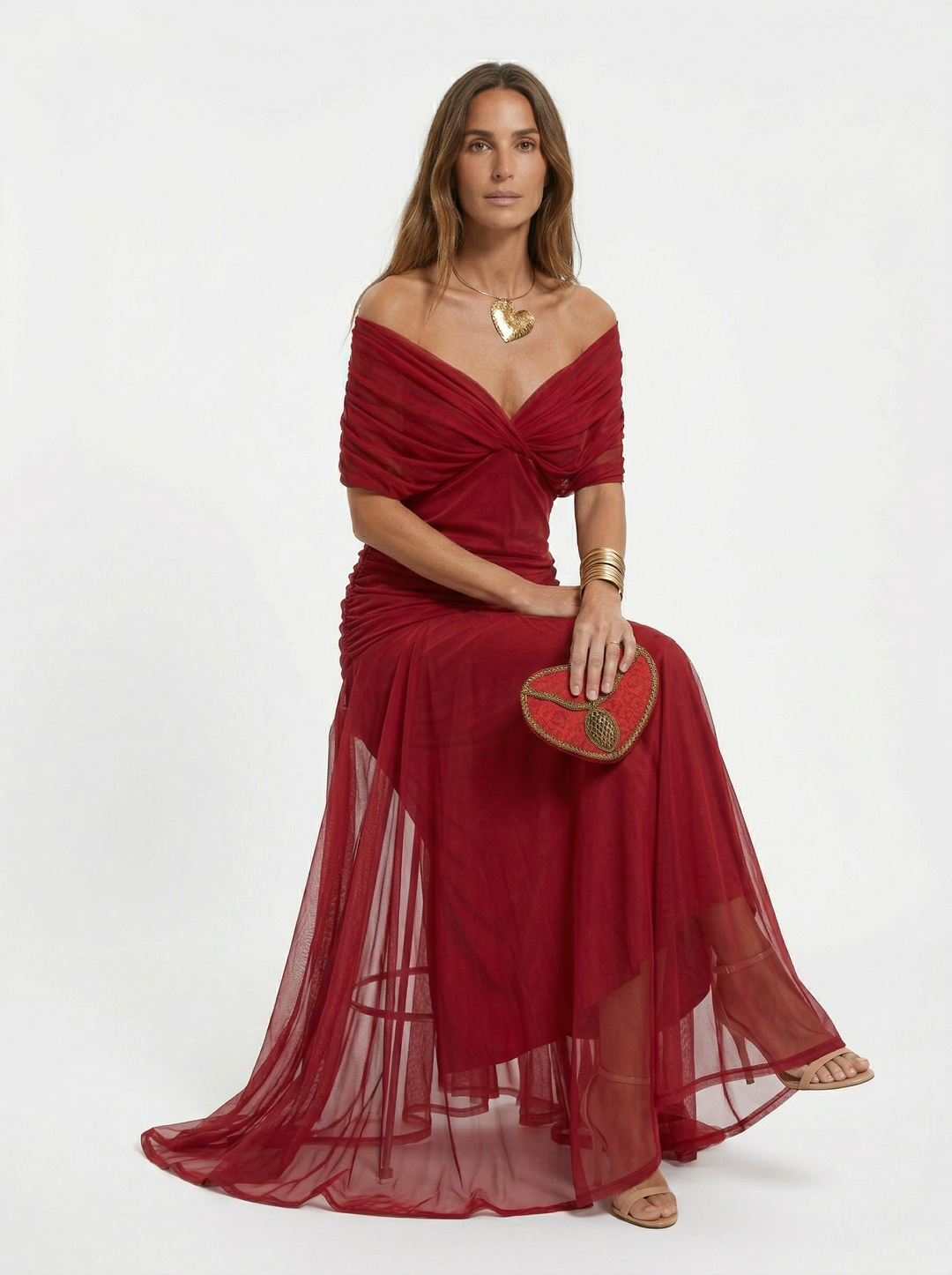 Nora | Vestido Largo Escote en V