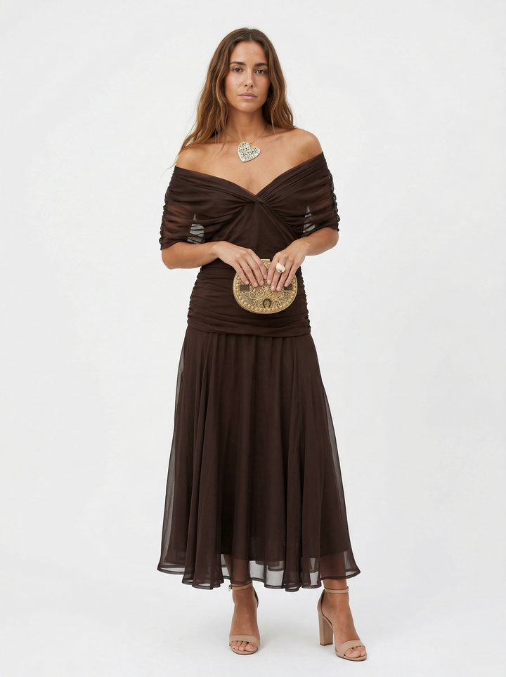 Nora | Vestido Largo Escote en V