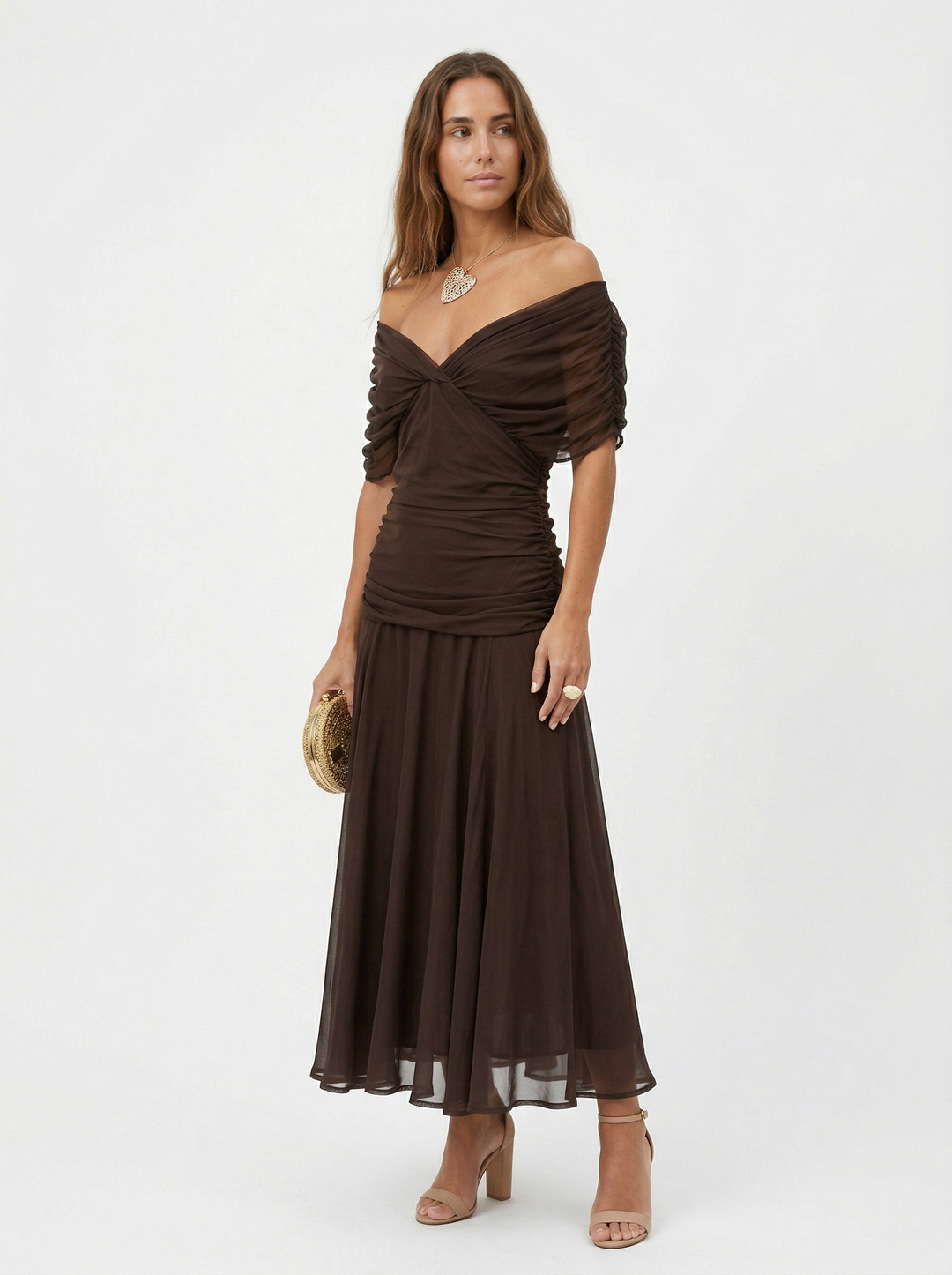 Nora | Vestido Largo Escote en V