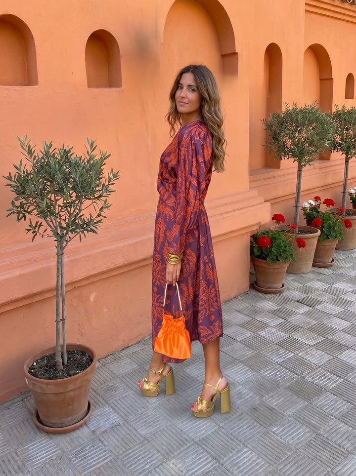 Martina | Vestido Midi Estampado