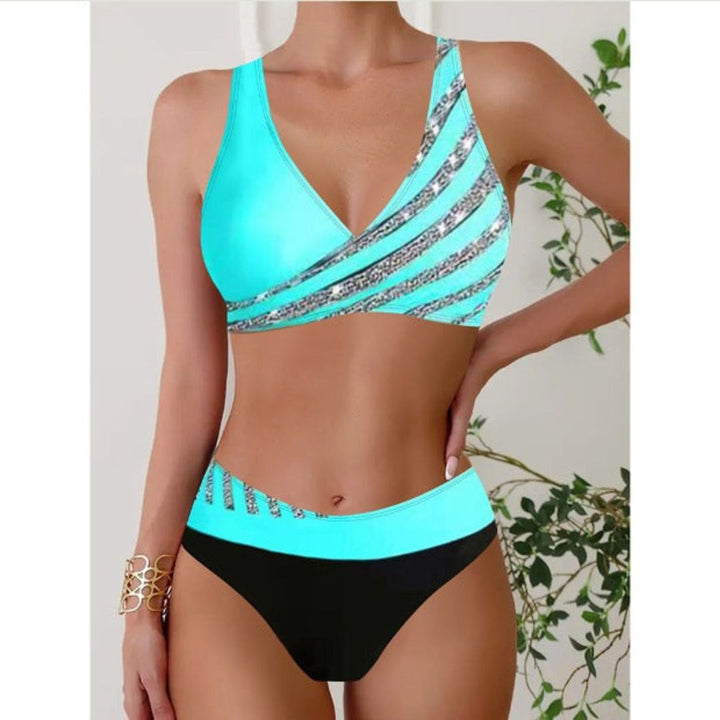Carlota | Bañador halter estampado