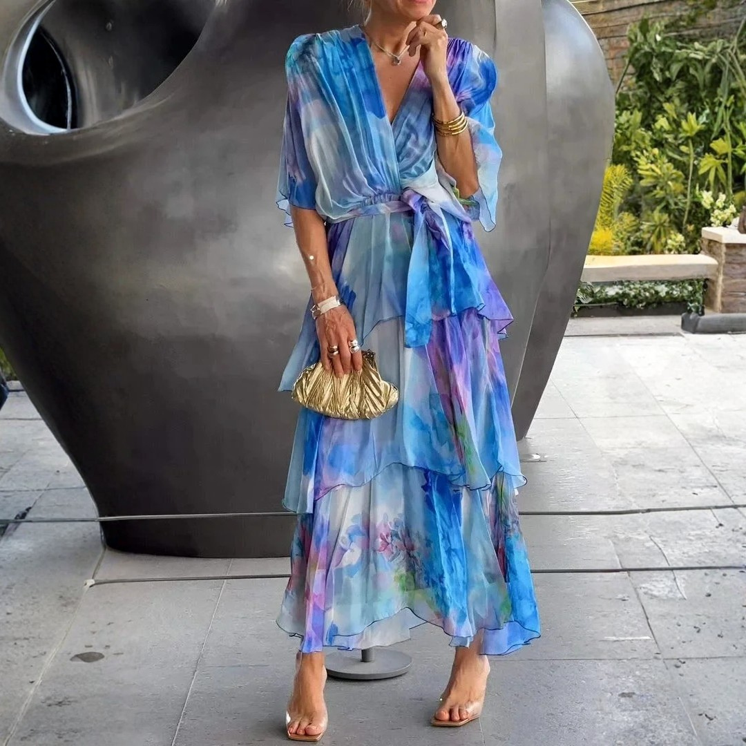 Helena | Vestido de gasa elegante