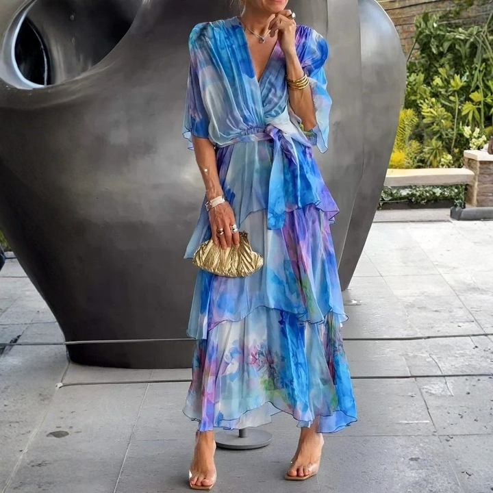 Helena | Vestido de gasa elegante