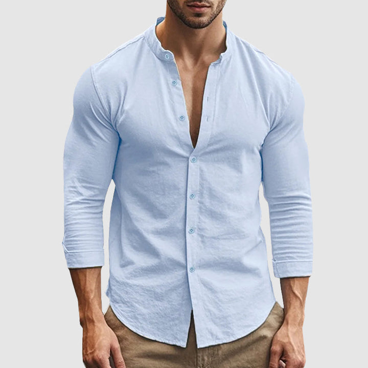 Xavier | Camisa de lino transpirable