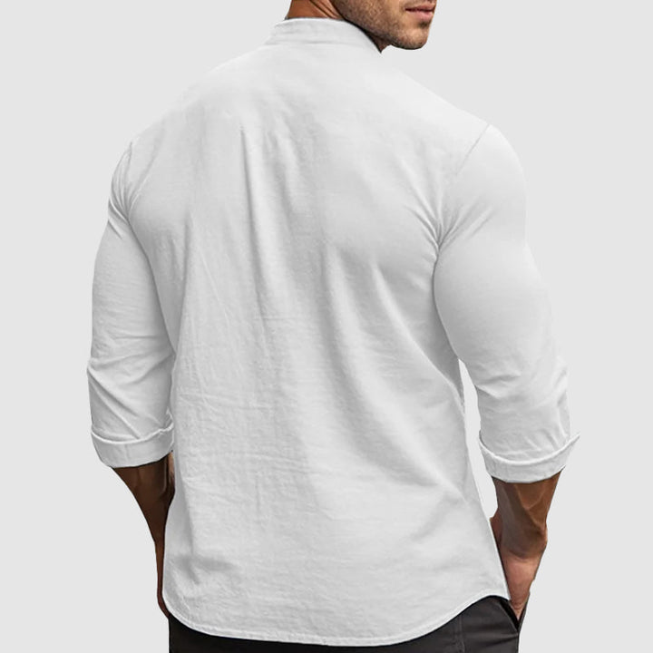 Xavier | Camisa de lino transpirable