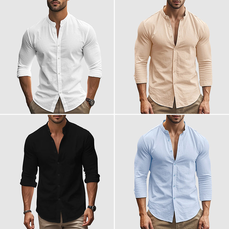 Xavier | Camisa de lino transpirable