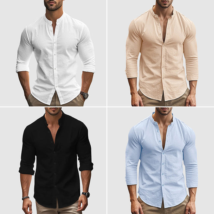 Xavier | Camisa de lino transpirable