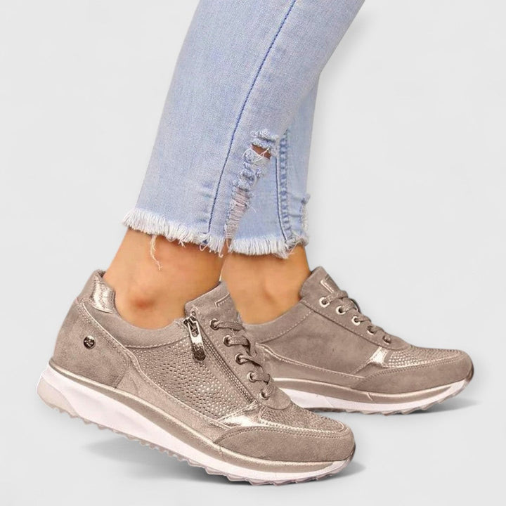 Nora | Zapatillas con cremallera