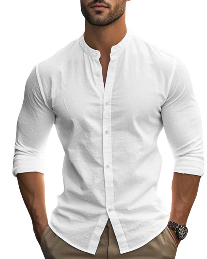 Xavier | Camisa de lino transpirable