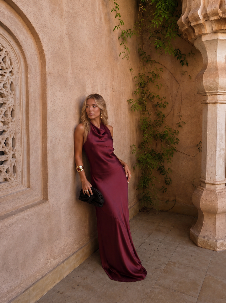 Beatriz | Vestido Largo Estilo Oriental