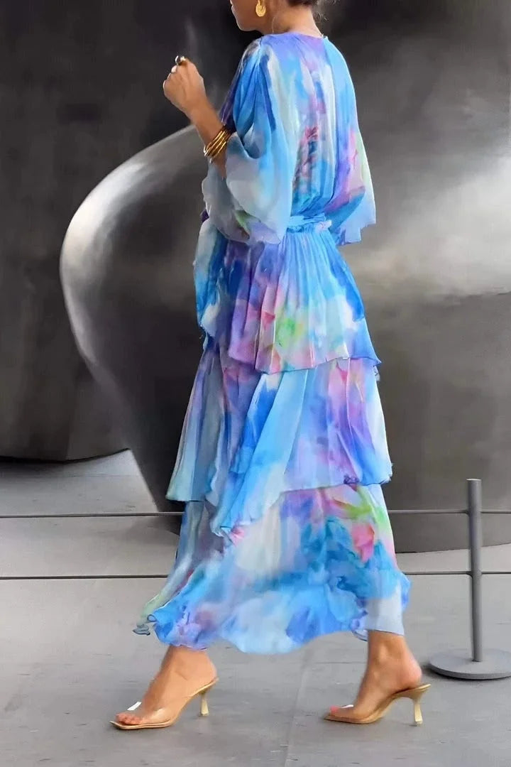 Helena | Vestido de gasa elegante