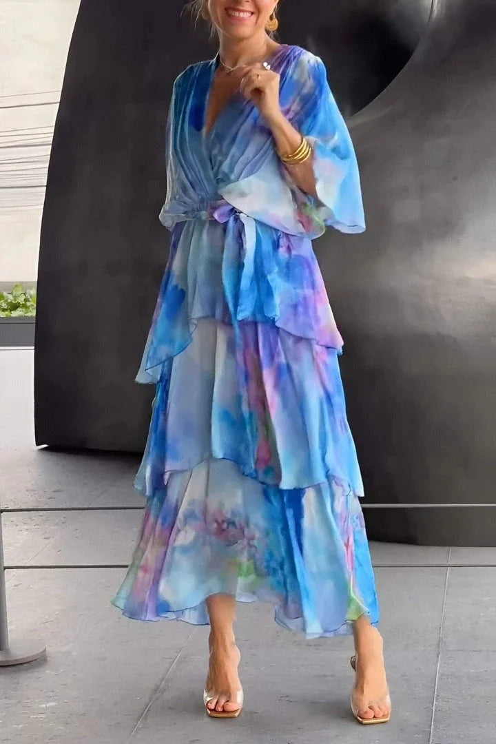 Helena | Vestido de gasa elegante