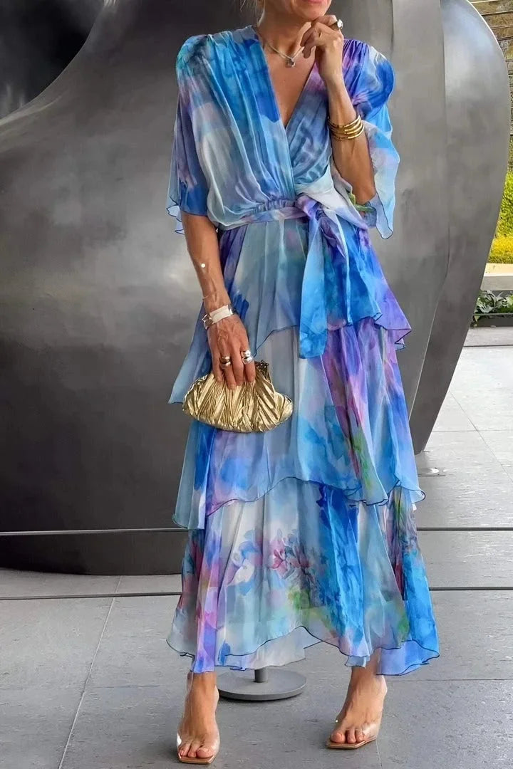Helena | Vestido de gasa elegante