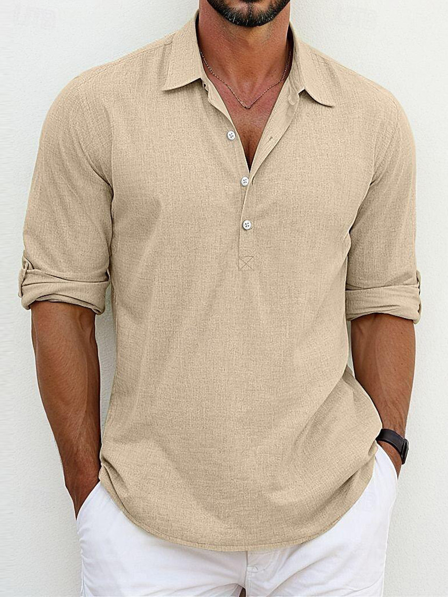 Renato | Camisa de lino Premium