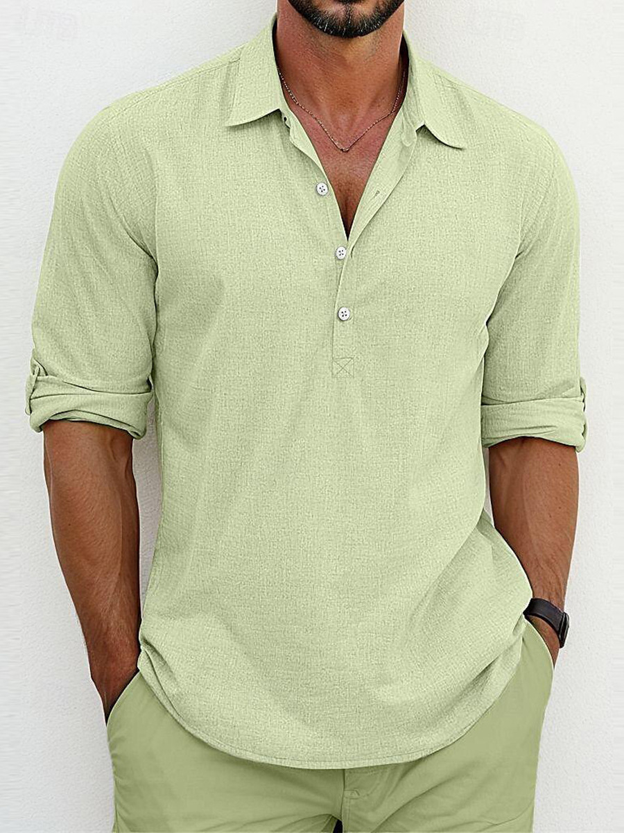 Renato | Camisa de lino Premium