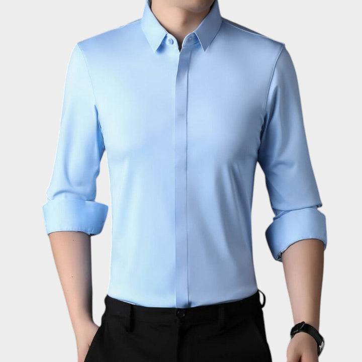 Vicente | Camisa elástica sin arrugas